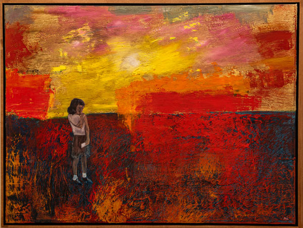 George Huffman, The Girl Who Mistook Fire For A Map, 2025