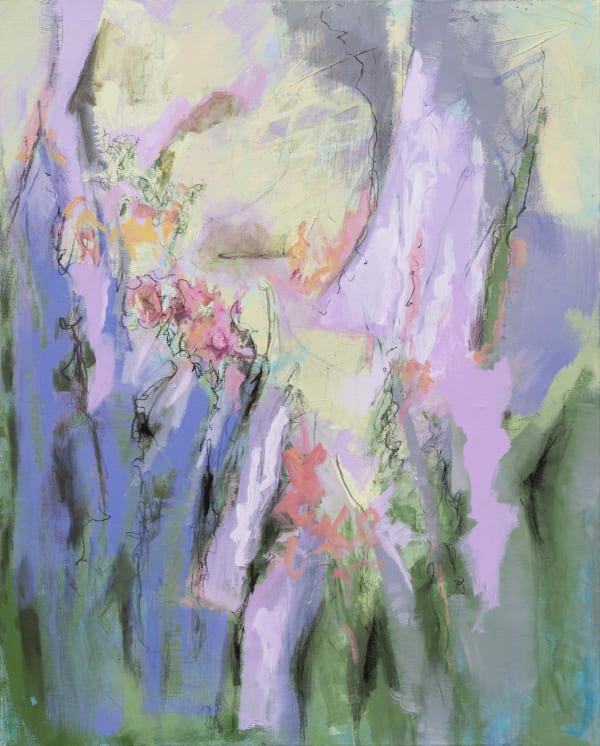 Ann Flemings, Lavender Dreams in Motion, 2024