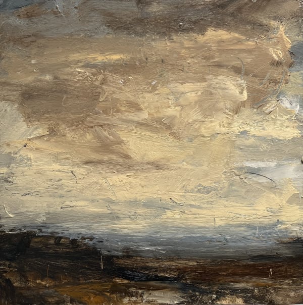 Louise Balaam - Turquoise Streak, Dark Blue (Silbury Hill)