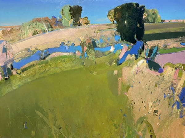 Berwickshire Coast #2, Oil on canvas, 50 x 70cm