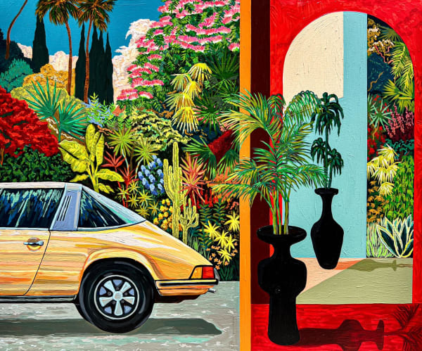 Cream Targa In La 2024