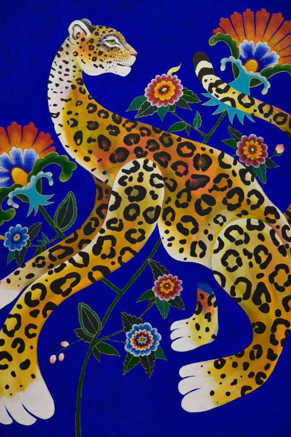 Cici McMonigle, Belle, 2025, acrylic on canvas, 50 x 40 in. (127 x 101.6 cm)