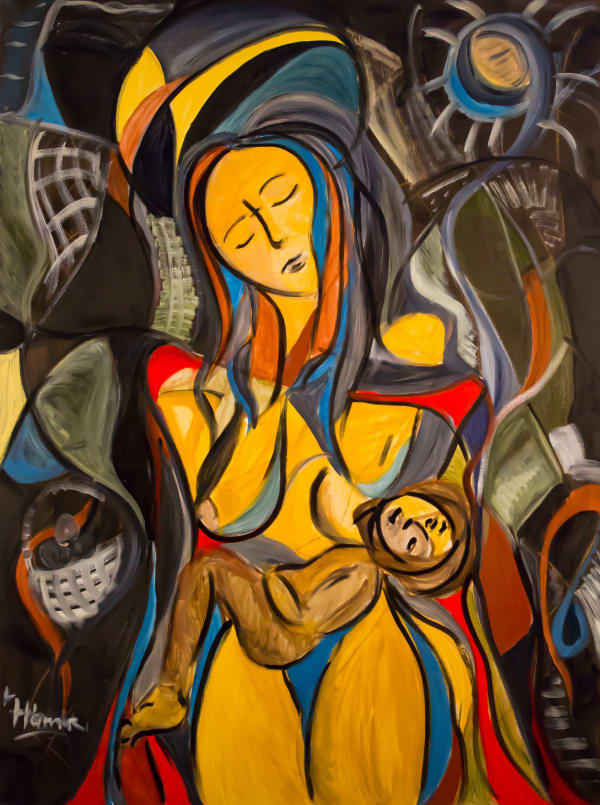 Laszlo Hamori, Picasso's Madonna, 2013