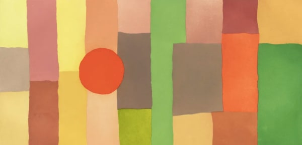 Etel Adnan, Journey, 2018