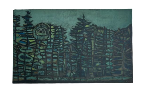 Farid Belkahia, La Forét , 1961