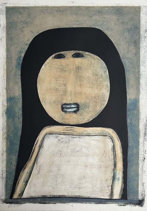Farid Belkahia , L`attente , 1960