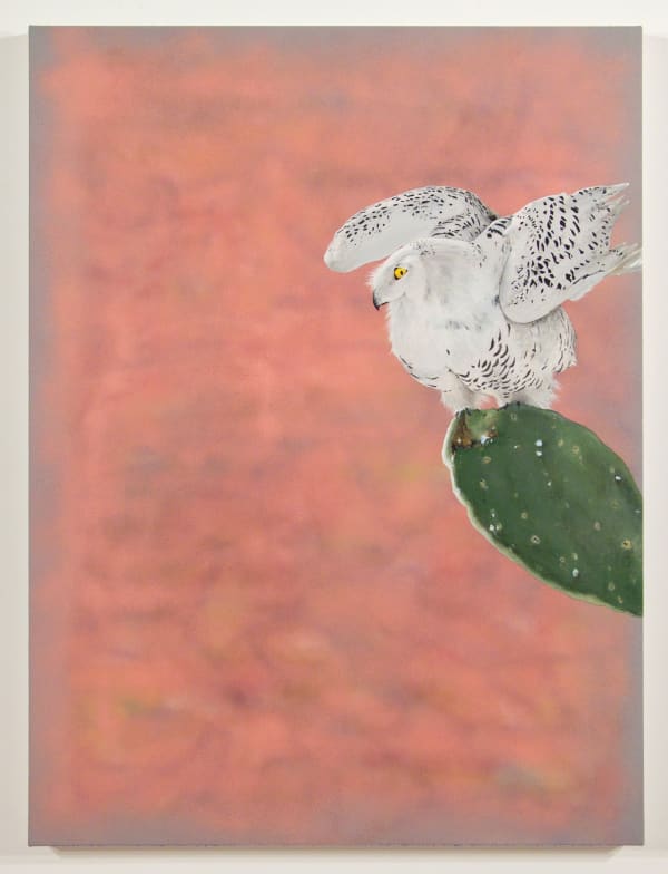 Heimir Björgúlfsson, How do pearls get their color?, Acrylic and spray paint on canvas, Overall: 40 × 30in. (101.6 × 76.2cm), Courtesy of the artist, Los Angeles, California