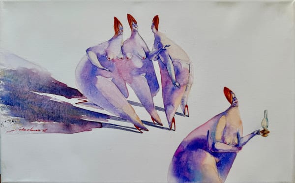 Shahnaz Aghayeva, Let's follow me, 2025