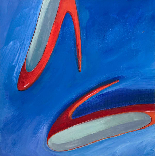 Shahnaz Aghayeva, Blue , 2025