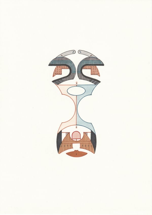 Amba Sayal Bennett, 1991, Satia, 2022 , Ink,