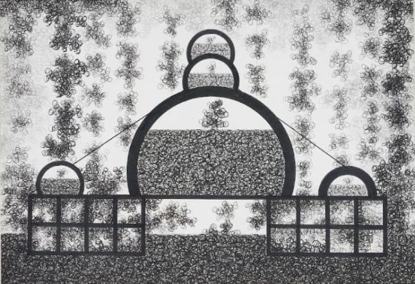 Parag Kashinath Tandel, Cerebral Buddha #4, 2014,