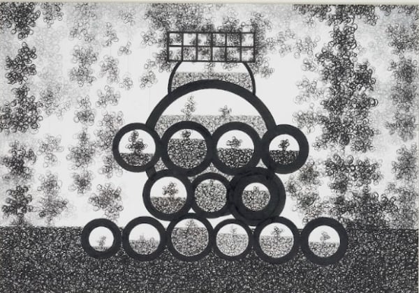 Parag Kashinath Tandel, 1978 Cerebral Buddha #6, 2014,