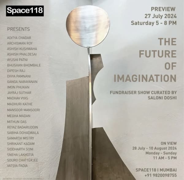fundraiser show: the future of imagination, curated by Saloni Doshi