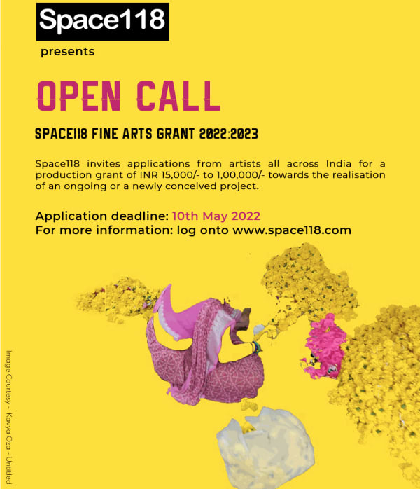 Space118 Fine Arts Grant 2022-23