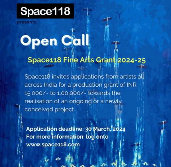 Space118 Fine Arts Grant 2024-25