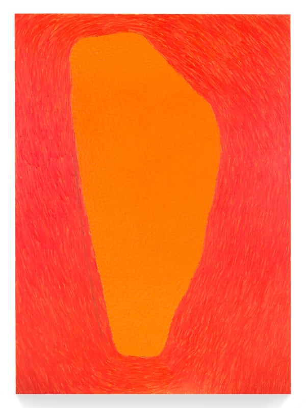 McArthur Binion 9 Shapes: Two, 2014 Oil paint stick on board 64 x 46 x 2 inches