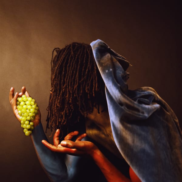 Rotimi Fani-Kayode Grapes, 1989 Ink on etching rag 30 x 30 in.