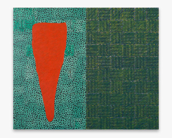 McArthur Binion Under:Ground, 2025 Graphite, paint stick and ink on board 40 x 48 inches