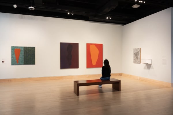 Installation view of Notes on Form (Intimate Structures) at the Maria and Alberto de la Cruz Gallery, Georgetown University (photo by Vivian Marie Doering)