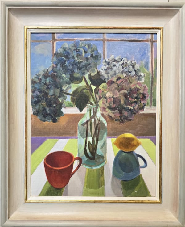 Stephanie Villalba, Hydrangeas contra luz, 2025