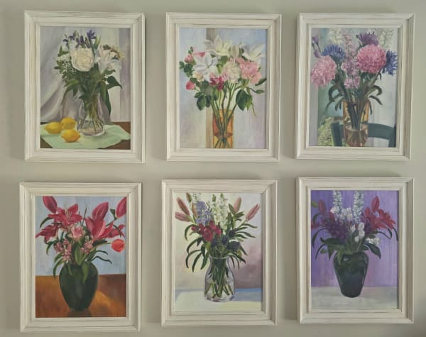 Stephanie Villalba, Flower mosaic, 2020