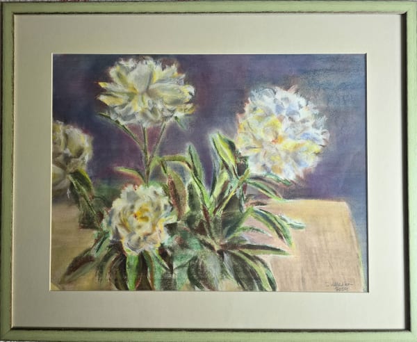 Stephanie Villalba, White Peonies, 2009