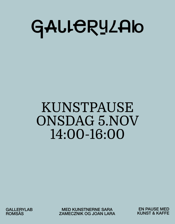 Kunstpause , 5 november kl 14:00-16:00