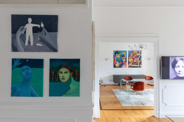 She Came to Stay Installation view