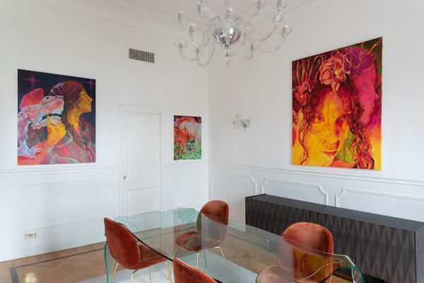 Just Passing Through - Caroline Absher Installation view