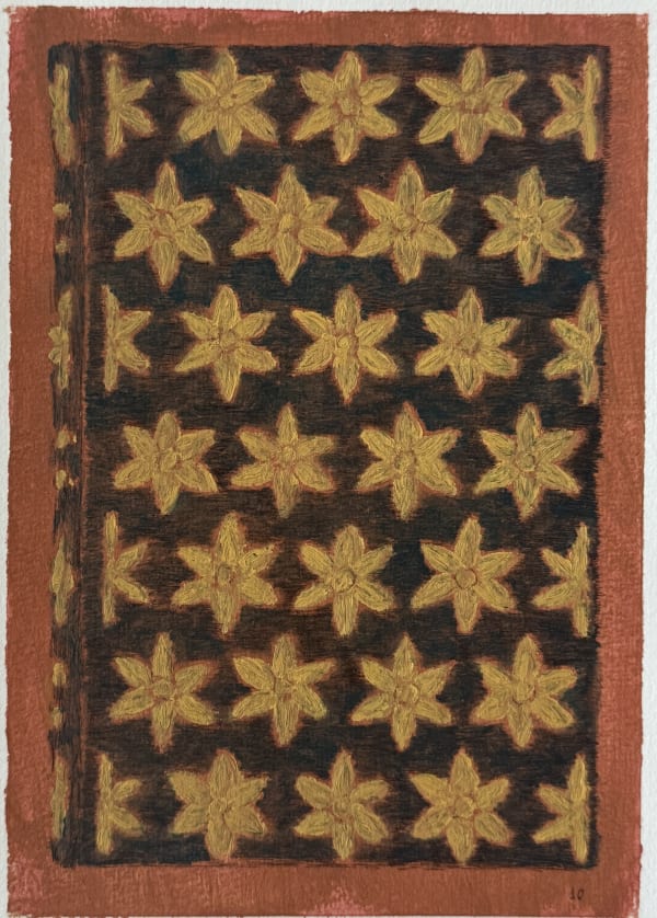 Pedro Liñares Paris 1830, 2025 Oil on Paper 22x15 cm