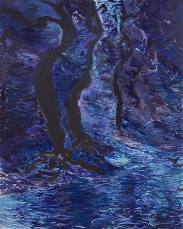 Sunset waves and the winding path #8