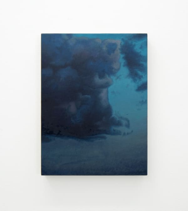 Alexander Skats Clouds (Blue), 2025 Oil on linen 40 x 30 cm