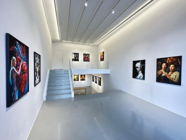 Installation view of Experiental Manifesto, Görkem Tekdal, Art On Istanbul Pera, 2023. Photo © Kayhan Kaygusuz, courtesy of the artist and Art On Istanbul.