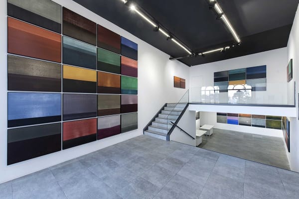 Installation view of Axis, solo exhibition by Erman Özbaşaran, Art On Istanbul Pera, 2019–2020. Photo © Kayhan Kaygusuz, courtesy of the artist and Art On Istanbul.