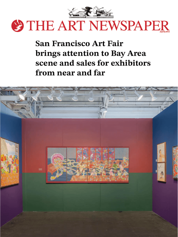 San Francisco Art Fair brings attention to Bay Area scene and sales for exhibitors from near and far, The fair’s...