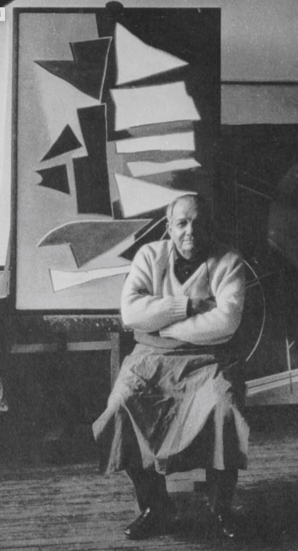 Alberto Magnelli - Composition, Janvier 1965