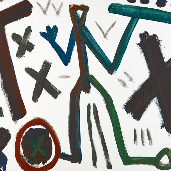 A. R. Penck - Untitled, 1990