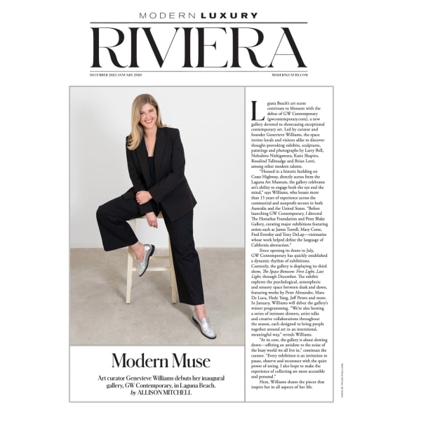 Modern Luxury Magazine