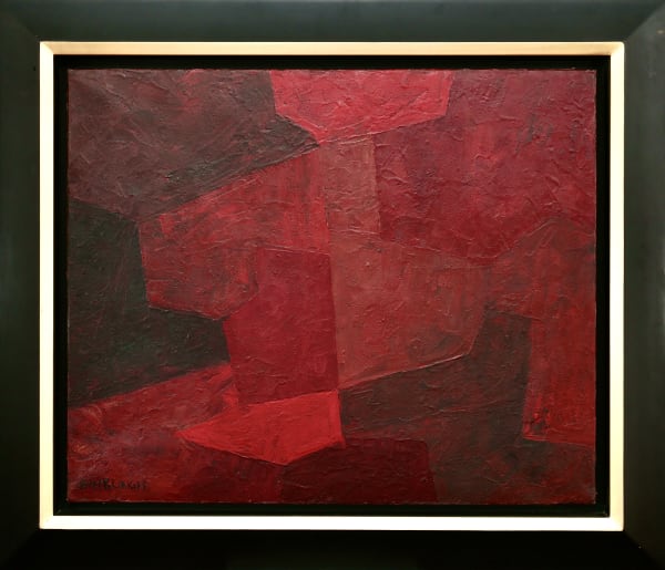 Serge POLIAKOFF, Composition abstraite, 1964, huile sur toile/oil on canvas