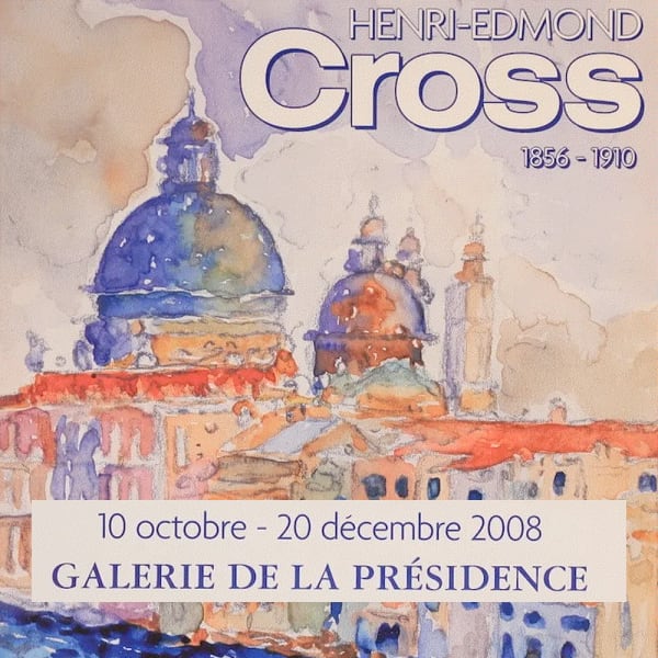 Henri-Edmond CROSS Aquarelles