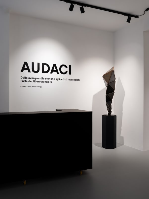 Audaci - Dalle avanguardie storiche agli artisti mascherati, l'arte del libero pensiero a cura di Cesare Biasini Selvaggi