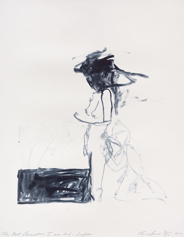 Tracey Emin - Even saying nothing is a lie, 2022