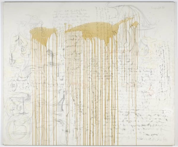 George Condo Nihilistic Lesson, 1987 Oil on canvas 250 x 300 cm