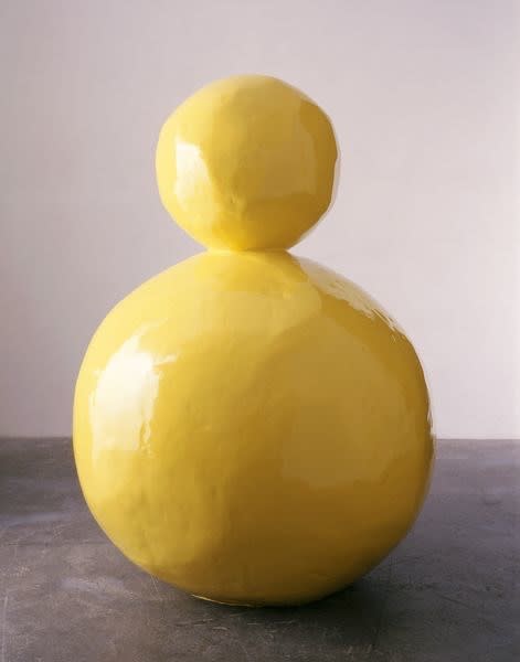 Gary Hume Back of a Snowman, 2012 Stainless steel 152.4 x ø 124.5 x ø 44.5 cm
