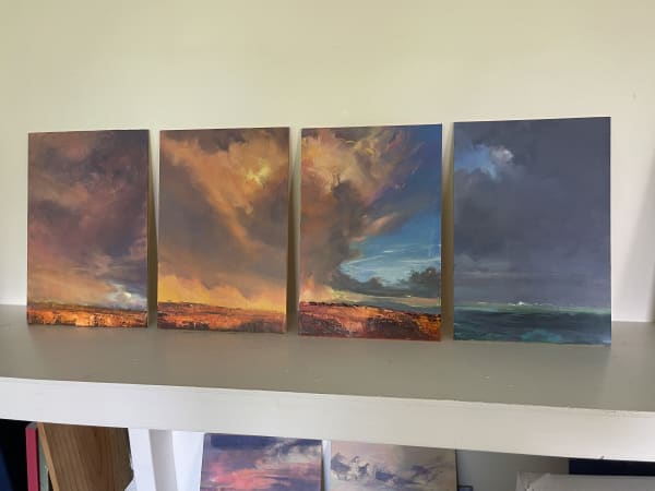 What I Almost Missed, A morning of unexpected light, and the paintings that followed.