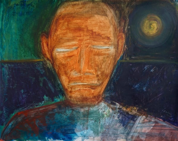 A watercolor on paper painting by Ralph Kretschmar