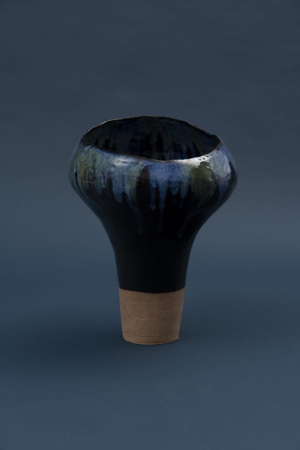 Glazed ceramic vases by Rose Weissman