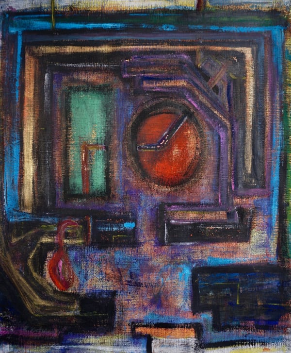 A watercolor on paper painting by Ralph Kretschmar