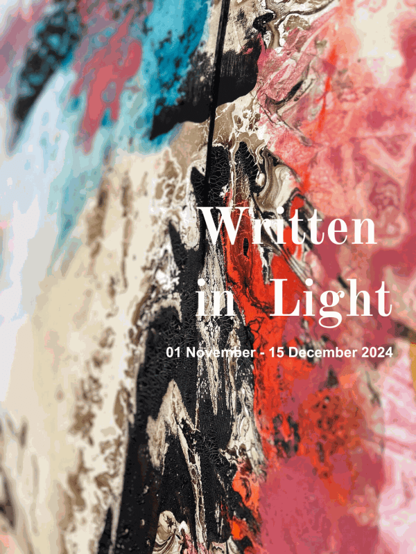 Written in Light art exhibition by Galeria Begbie Coll