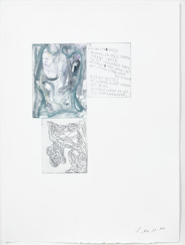 Olav Christopher Jenssen, Uten tittel (Liv ved Straumen), 2014